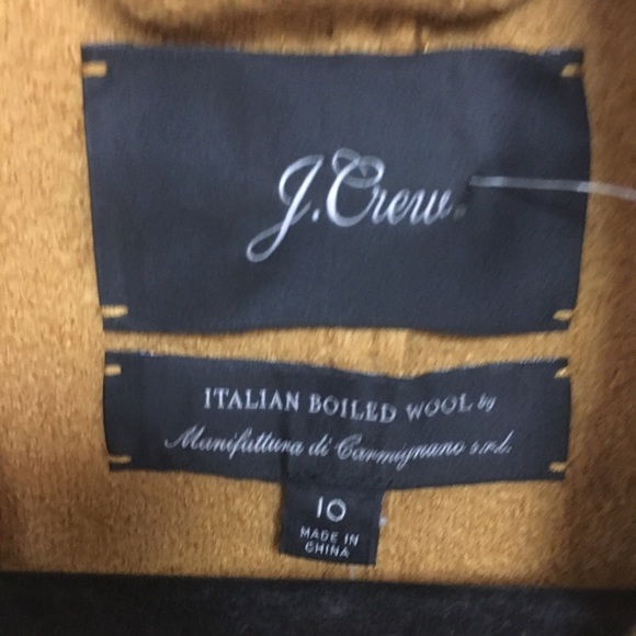 J. Crew | Daphne Topcoat In Italian Boiled Wool 10 - Picture 4 of 8